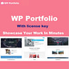 WP Portfolio plugin with license key for lifetime
