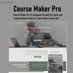 course maker pro, themeplanet