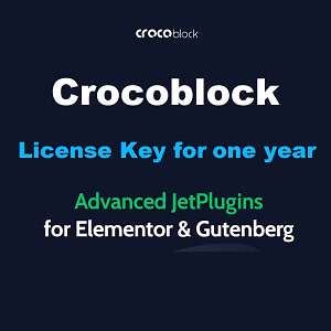 Crocoblock wizard with License Key for once year