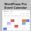 WordPress Pro Event Calendar, themeplanet