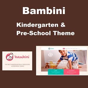 Bambini - Kindergarten & Pre-School Theme, themeplanet