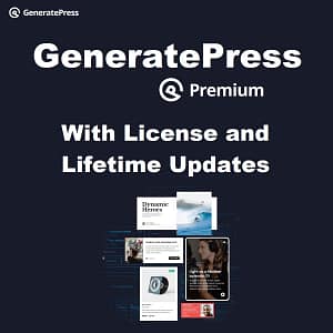 Generatepress premium with license