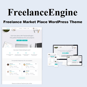 FreelanceEngine Freelance Marketplace WordPress Theme