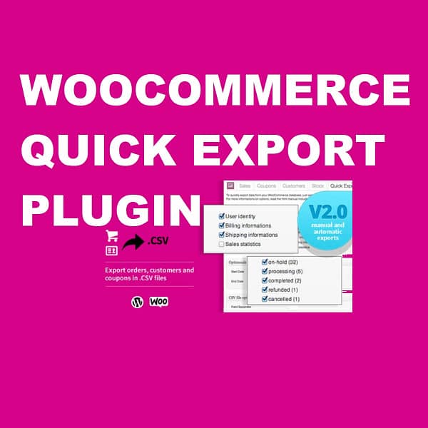 WooCommerce Quick Export Plugin, themeplanet