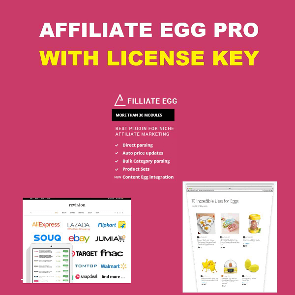 Affiliate Egg with License key
