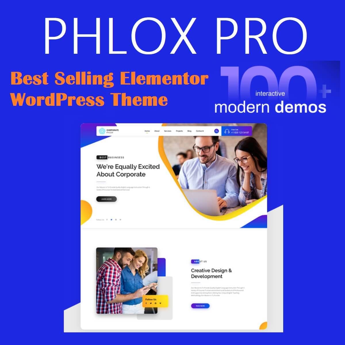 Phlox Pro Elementor MultiPurpose WordPress Theme THEMEPLANET The Best Free And Premium